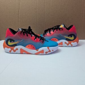 Nike PG 6 NRG 'Hot Wheels' Laser Blue Laser Orange Black DH8446-400 Men  13.5